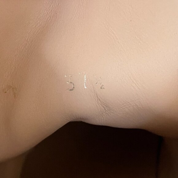 AUTH Christian Louboutin Black Louis Flat Calf Stud Spike Hi Top Sneakers 37.5 - Picture 7 of 12